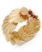 Thalia Sodi Gold-tone Palm Leaf Stretch Bracelet, Created For Macy's