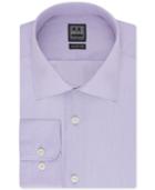 Ike Behar Helio Purple Dobby Dress Shirt