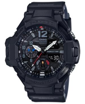 G-shock Men's Analog-digital Gravitymaster Black Resin Strap Watch 52mm
