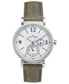 Lucky Brand Women's Carmel Boyfriend Olive Leather Strap Watch 38mm