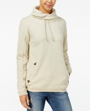 Roxy Juniors' Waves Feeling Fleece Funnel-neck Sweater