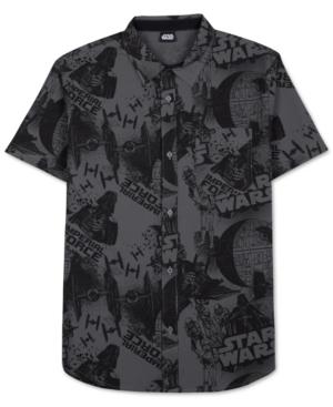 Men's Star Wars Imperial Force Print Short-sleeve Shirt