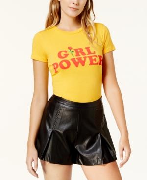 The Style Club Cotton Girl Power Graphic T-shirt
