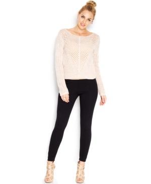 Bar Iii Solid Knit Leggings