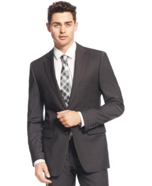 Calvin Klein X Slim-fit Charcoal Jacket