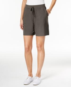 Karen Scott Pull-on Active Shorts, Created For Macy's