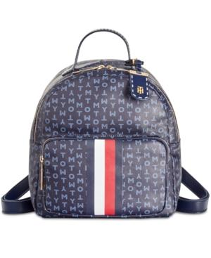 Tommy Hilfiger Julia Coated Logo Small Backpack