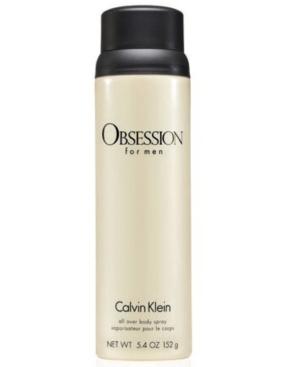 Calvin Klein Obsession For Men Body Spray, 5.4 Oz