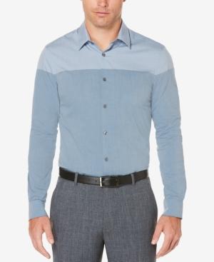 Perry Ellis Men's Colorblocked Cotton Shirt