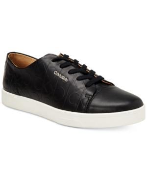 Calvin Klein Women's Imilia Embossed Logo Sneakers Women's Shoes