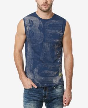 Buffalo David Bitton Men's Crew-neck Sleeveless T-shirt