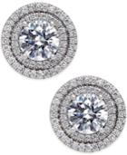 Certified Diamond Stud Earrings (2-1/2 Ct. T.w.) In 18k White Gold