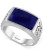 Gento By Effy Men's Lapis Lazuli Ring (3-9/10 Ct. T.w.) In Sterling Silver