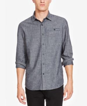 Kenneth Cole New York Men's Slim-fit Chambray Shirt