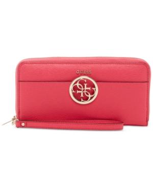 Guess Devyn Large Zip Around Wallet