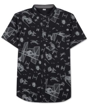 Men's Star Wars Print Short-sleeve Shirt