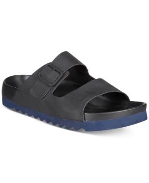 Armani Exchange Men's Double Strap Buckle Sandals Men's Shoes
