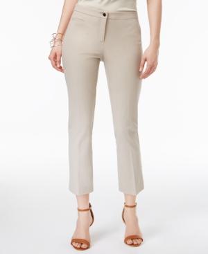 Alfani Straight-leg Capri Pants, Only At Macy's