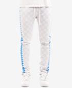 Hudson Nyc Men's Blue Shark Mouth Track Pants