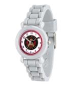 Gametime Mls Atlanta United Fc Kids' Gray Plastic Time Teacher Watch