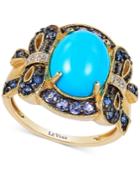 Le Vian Multi-gemstone Statement Ring (3-3/8 Ct. T.w.) In 14k Gold