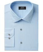 Alfani Men's Classic/regular Fit Performance Stretch Easy-care Solid Dress Shirt, Created For Macy's