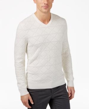 Alfani Collection Men's Mercerized Wool Sweater, Only At Macy's