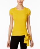 Inc International Concepts Tie-hem Sweater, Only At Macy's