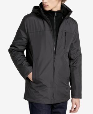Calvin Klein Men's Fleece-lined Hooded Jacket