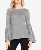 Two By Vince Camuto Jacquard Bell-sleeve Sweater