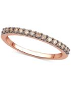 Black Or Brown Diamond Band (1/4 Ct. T.w.) In 14k White, Rose Or Yellow Gold
