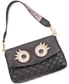 Betsey Johnson Xox Trolls Convertible Clutch With Eyes, Only At Macy's