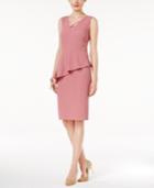 Thalia Sodi Asymmetrical Peplum Dress, Only At Macy's
