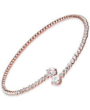 Joan Boyce Crystal Bypass Collar Necklace