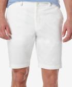 Perry Ellis Men's Slim-fit Flat-front Twill Shorts