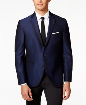 Kenneth Cole Reaction Men's Solid Slim-fit Evening Jacket