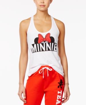 Disney Juniors' Minnie Graphic Racerback Tank Top
