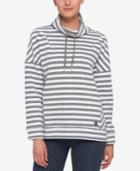Tommy Hilfiger Sport Striped Funnel-neck Sweatshirt, Created For Macy's