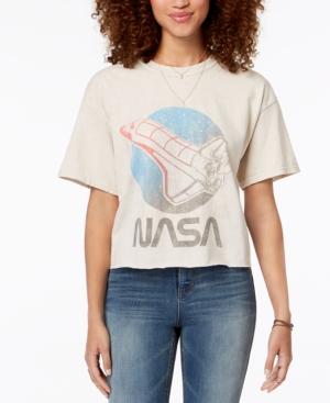 True Vintage Cotton Nasa-graphic T-shirt