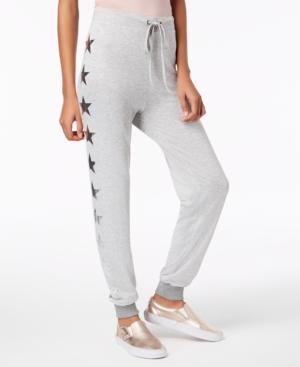 Material Girl Active Juniors' Star-print Jogger Pants, Created For Macy's