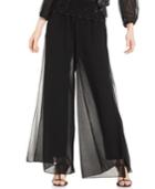 Alex Evenings Wide-leg Chiffon Pants