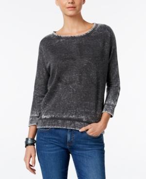 Calvin Klein Jeans Rhinestone Logo Graphic Sweatshirt
