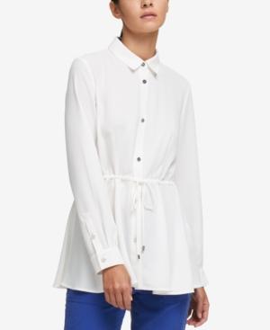 Dkny Drawstring Shirt, Created For Macy's