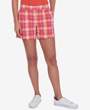 Tommy Hilfiger Plaid Hollywood Shorts, Created For Macy's