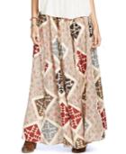 Denim & Supply Ralph Lauren Patchwork Maxi Skirt