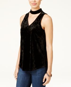 Bcx Juniors' Velvet Choker Top