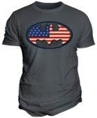 Changes Men's Batman Patch Graphic-print T-shirt