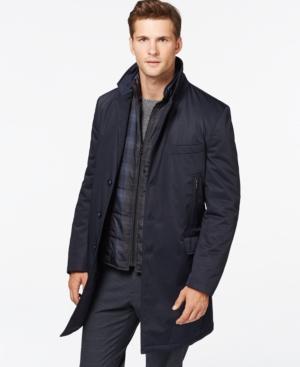 Ryan Seacrest Distinction 3 In 1 Top Coat With Removable Vest