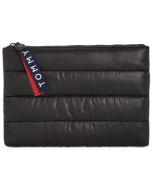 Tommy Hilfiger Ames Heavy Puffy Nylon Pouch Wallet