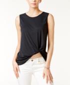 Bar Iii Twist-front Tank Top, Only At Macy's